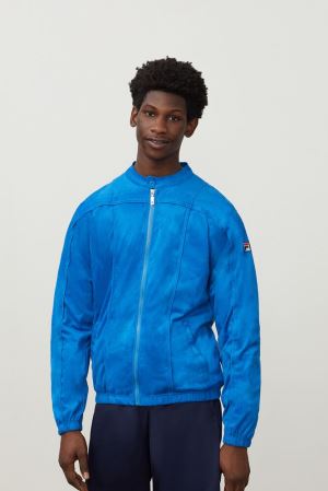 FILA Terrinda Jackets Blue,Mens Clothing | CA.GAQPKJ502